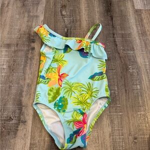 The Children's Place Tropical Print One-Piece Swimsuit